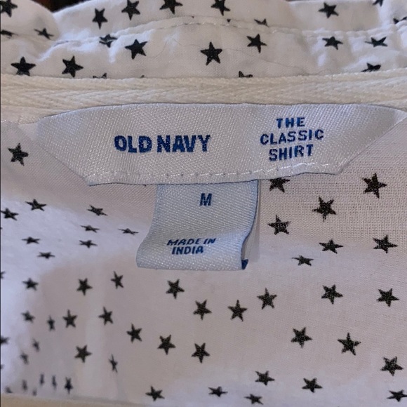 🎉LAST CHANCE ITEM! Old Navy Star Print Long Sleeve Shirt - Picture 4 of 5